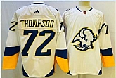 Men's Buffalo Sabres #72 Tage Thompson White 2022 Reverse Retro Authentic Jersey,baseball caps,new era cap wholesale,wholesale hats